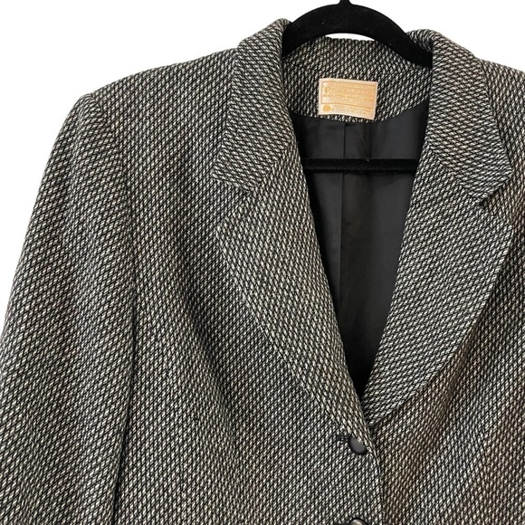 Pendleton Gray Houndstooth Blazer - Picture 2 of 8